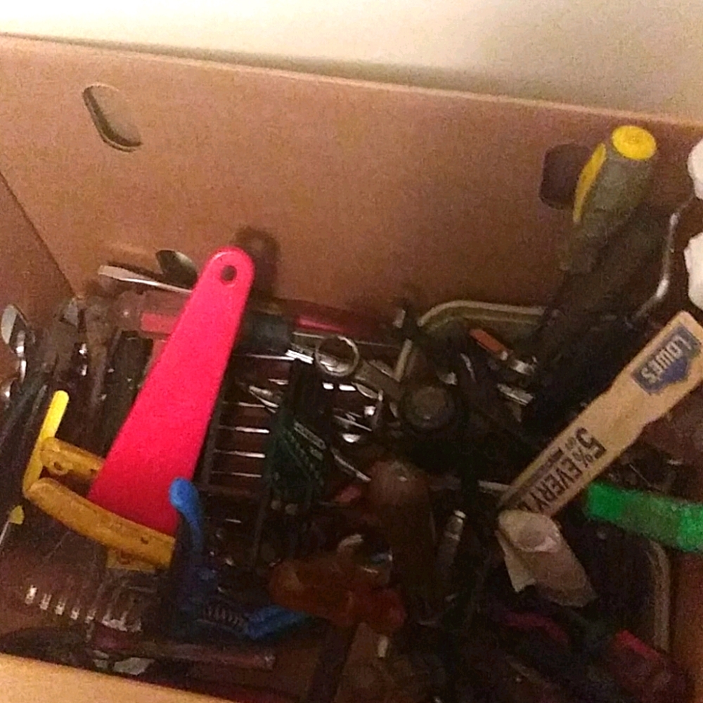 Box full of tools